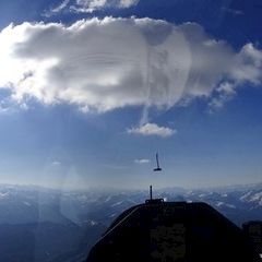 Flugwegposition um 14:23:41: Aufgenommen in der Nähe von Gemeinde Turnau, Österreich in 2381 Meter